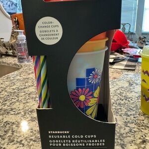 Starbucks reusable cold cups